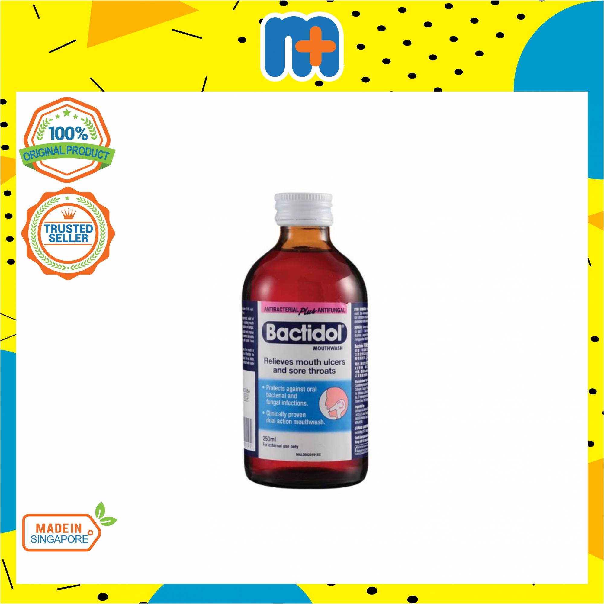 BACTIDOL Mouthwash 250ml